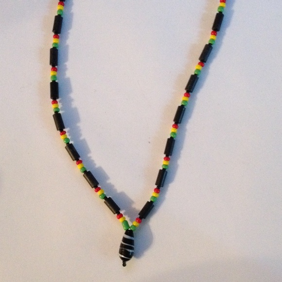 Rasta necklace from Jamaica