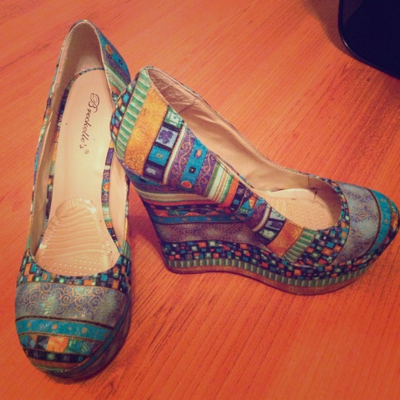 ✨Printed wedges ✨