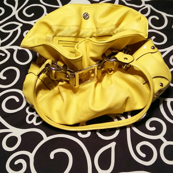 Yellow purse