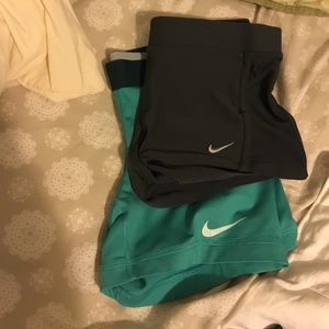 Nike spandex shorts