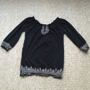 Lucky Brand Black Shirt