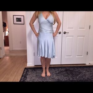 Ralph Lauren two piece silky dress set size 2