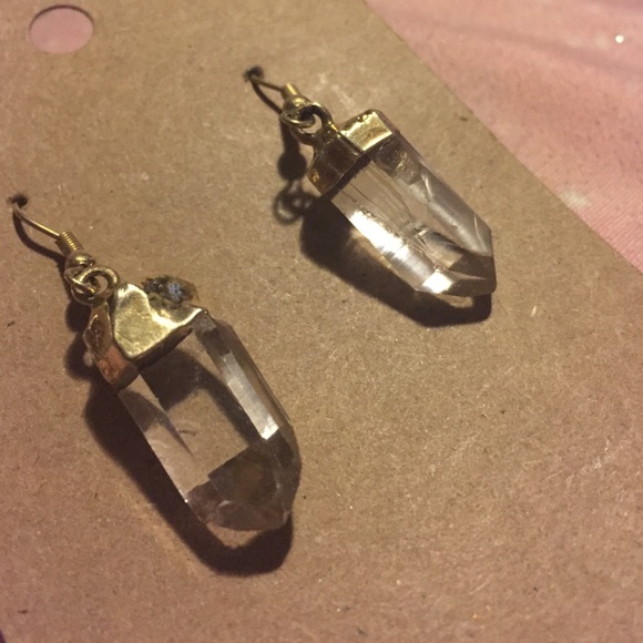 Crystal Earrings - Picture 2 of 3