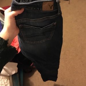 Blue American eagle jeans