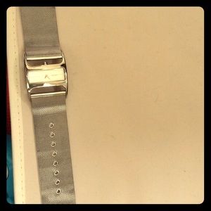 DKNY stainless steel mesh watch