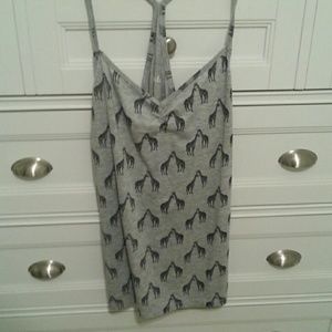 Brand new adorable giraffe cami from Aeropostal !!