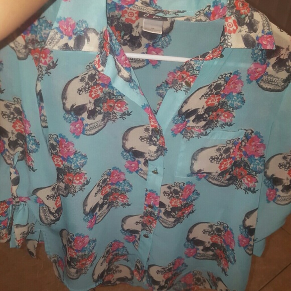 Sugar Skull Blouse