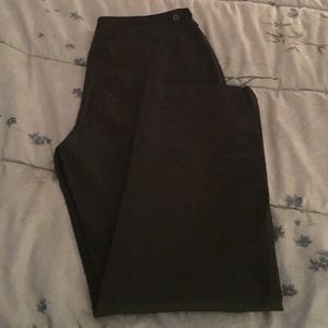 Black cotton pants