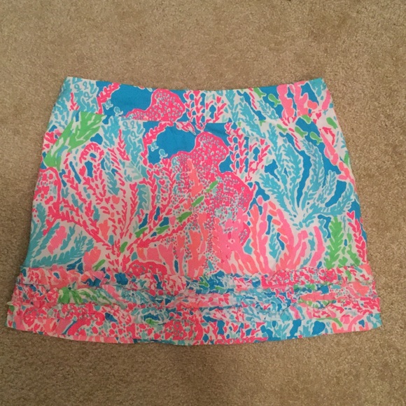 Lilly Pulitzer skirt (let's cha cha)