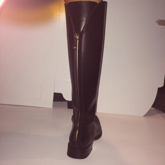 ***Loro Piana*** Black leather WELLINGTON BOOTS