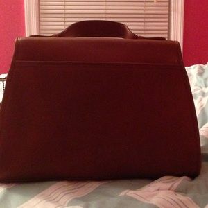 Brown vintage cross body bag