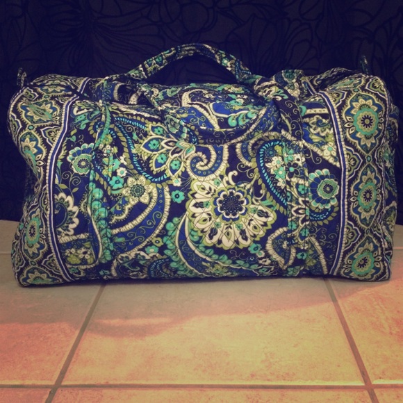 Vera Bradley Rythm and Blues Large Duffel
