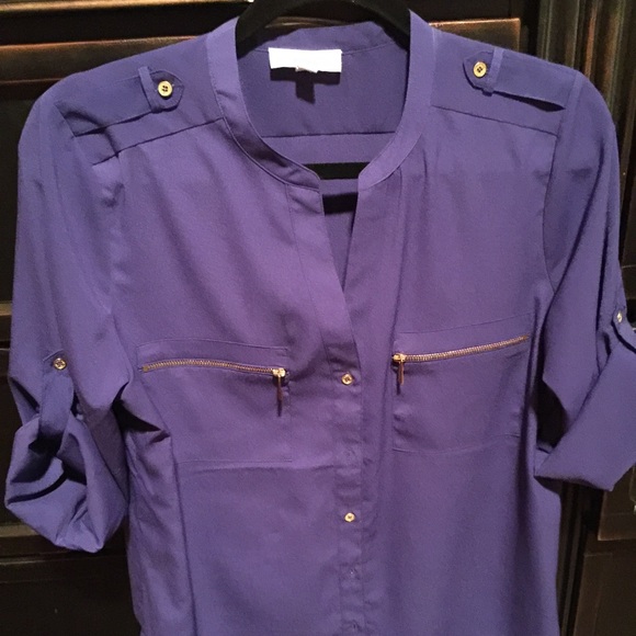Blue blouse