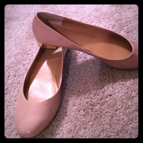 J crew patent leather pick flats