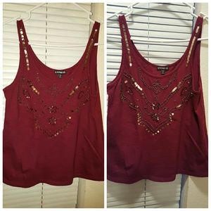 New Embellished Tank