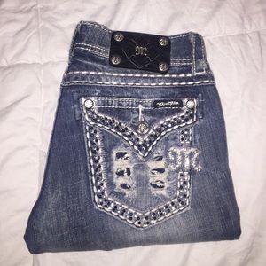 Sz27 Miss Me Jeans, boot cut