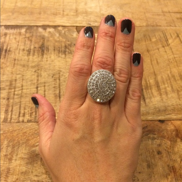 Monet Pave Stretch Ring