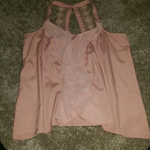 Ruffles and Lace LC Lauren Conrad flowy tank