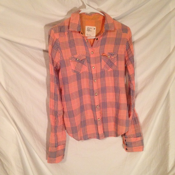 American eagle button down.