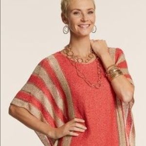 Coral Poncho