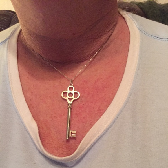 Tiffany & Co. Jewelry - 💯%AUTHENTIC TIFFANY &CO KEY NECKLACE   ON SALE!!