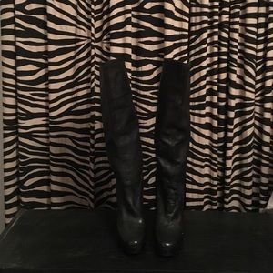 Aldo Leather Knee High Boots