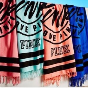 Vs pink festival blanket