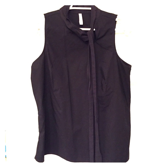 Black Top with Neck Tie