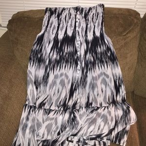 Black and white dress