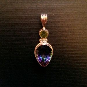 Genuine mystic topaz