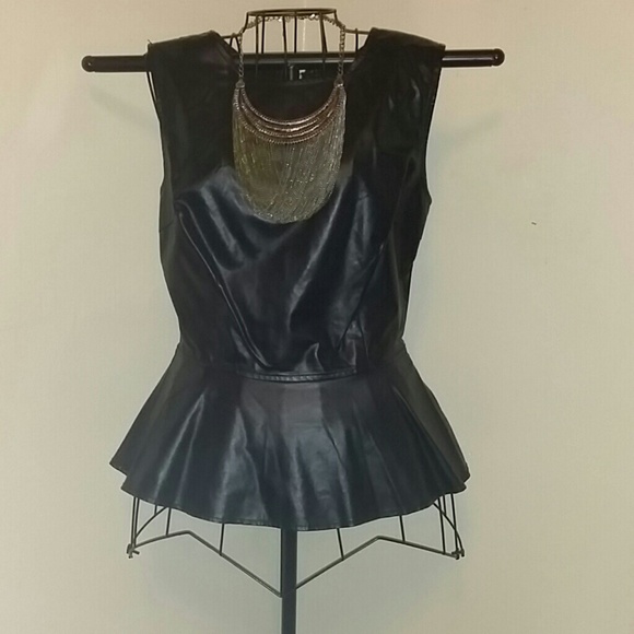 Faux leather