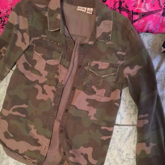 Camouflage Button Down