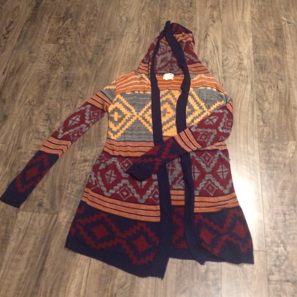 Pac Sun Aztec Cardigan - Picture 1 of 3