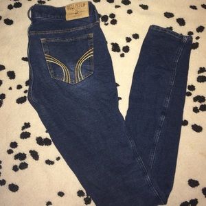 Dark Hollister stretchy jeans
