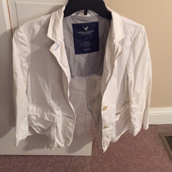 American Eagle White Blazer