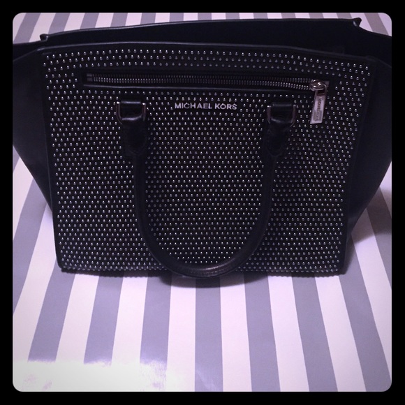 Black studded Micheal Kors