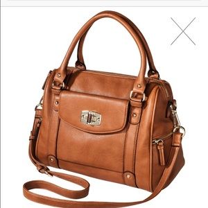 Camel colored purse
