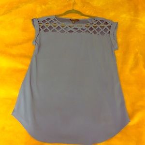 Express Periwinkle Dress Top