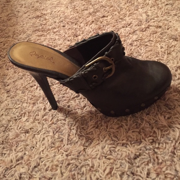 Brown heels