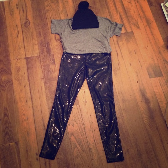 The Limited Sequined Legging