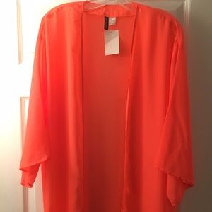 H&M sheer kimono top