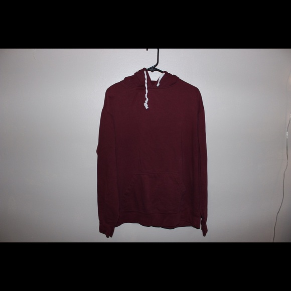 Comfy maroon hoodie