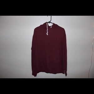 Comfy maroon hoodie
