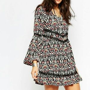 Band of Gypsies Bell Sleeve Dress