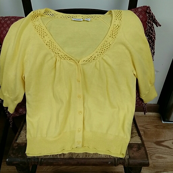 Cato cardigan sweater yellow - Picture 3 of 3