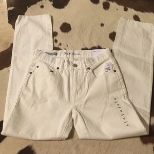 GapKids - White Straight Leg - Size 12 R