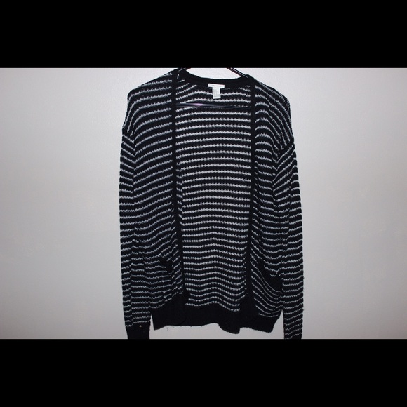Stripped Forever 21 sweater