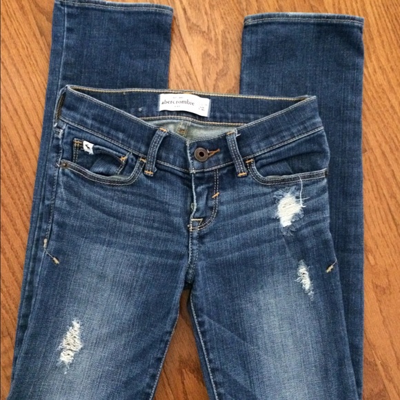 Girls size 10 slim Abercrombie Skinny Jeans, EUC