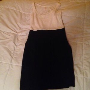 Black and White Dress