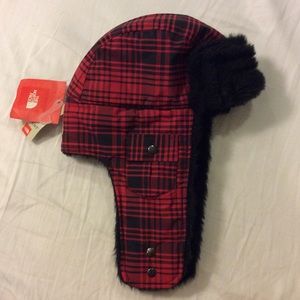 The North Face Plaid Bomber Hat